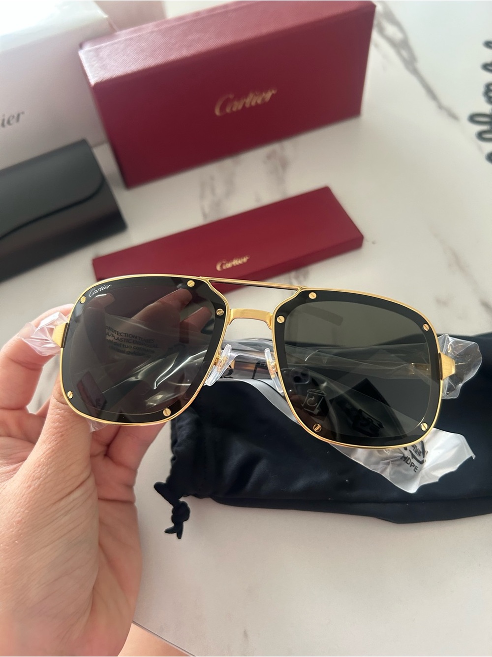 Santos de Cartier Sunglasses